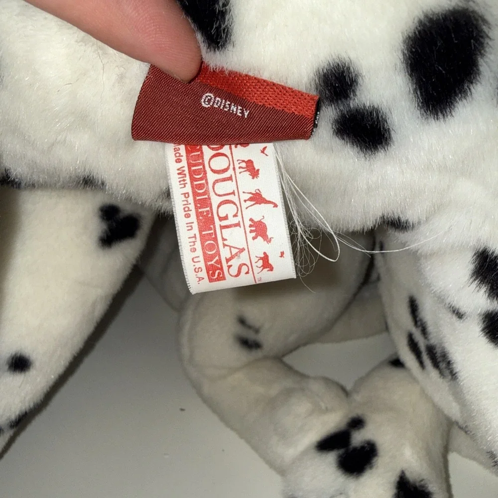 RARE Vintage Disney Life Size Perdy & Pup 101 Dalmations Plush Douglas Co Inc.